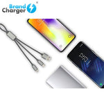 BrandCharger Trident Aluminium Charging Cable | AbrandZ Corporate Gifts