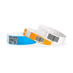 Tyvek Wristband with Barcode and Numbering | AbrandZ.com