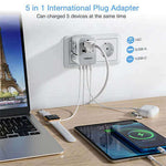 TESSAN 17W Universal Travel Adapter with 1 USB C & 3 USB A Ports Corporate Gifts Singapore