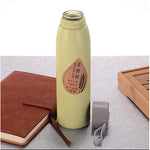 Wheat Straw Eco Glass Bottle | AbrandZ.com