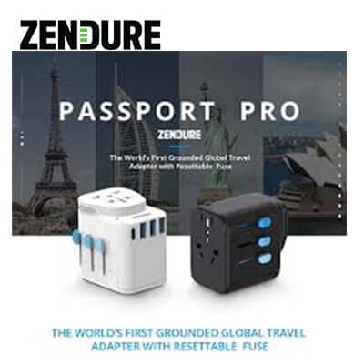 Zendure Passport Pro Travel Adapter Executive Corporate Gifts Singapore