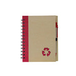 Eco-Friendly Recycled logo Cover Notepad with Pen | AbrandZ Corporate Gifts