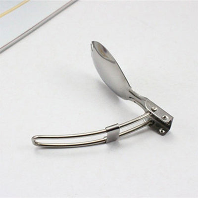 Foldable Stainless Steel Spork Travelling Cutlery Executive Gifts Singapore