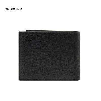 Crossing Bold Bi-fold Leather Wallet With Window And Coin Pocket RFID Executive Gifts Singapore