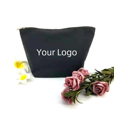 Eco-friendly Stand Up Canvas Zipper Pouch Executive Corporate Gifts Singapore