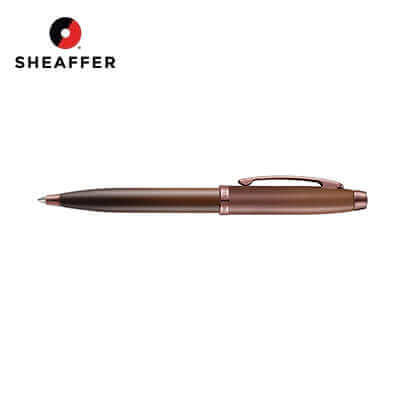 Sheaffer® Coffee Edition Matt Brown Ballpoint Pen with Regal Brown PVD Trims Corporate Gifts Singapore
