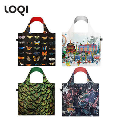 Eco Friendly Loqi Artist Series Foldable Tote Bag Executive Corporate Gifts Singapore