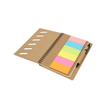 Eco-Friendly A5 Notebook with post it note & Pen | AbrandZ Corporate Gifts