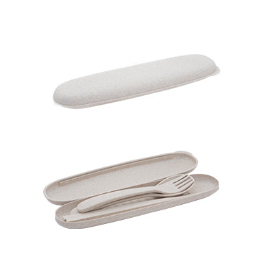 Eco Friendly Wheat Straw Portable Travel Cutlery Set Executive Corporate Gifts Singapore
