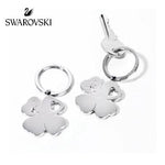 Swarovski Troika Clover Keyring | AbrandZ Corporate Gifts