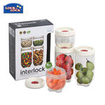 Lock & Lock Interlock 4pcs Set | AbrandZ Corporate Gifts