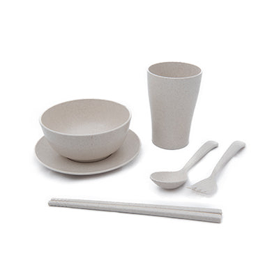 Eco Friendly Wheat Straw Cutlery Gift Set Executive Corporate Gifts Singapore