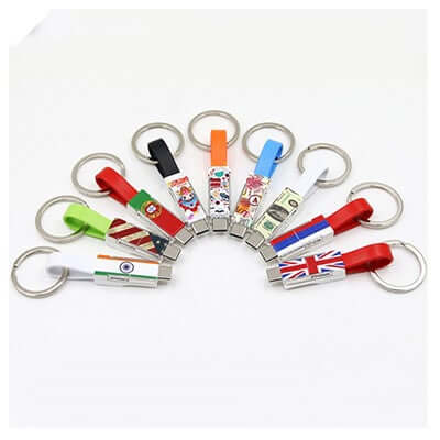 3 in 1 Magnetic Keychain USB Charging Cable Executive Corporate Gifts Singapore