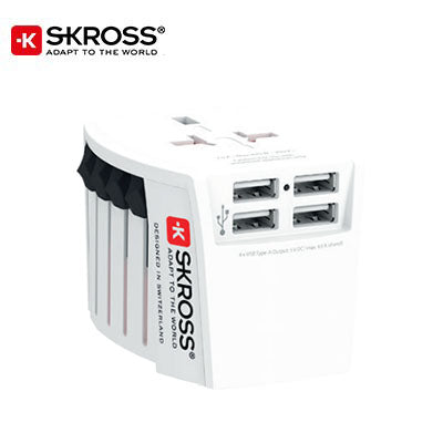 SKROSS MUV USB (4xA) Travel Adaptor Executive Corporate Gifts Singapore