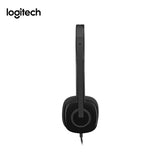 Logitech H151 Multi-Device Stereo Headset  with In-Line Controls | AbrandZ Corporate Gifts