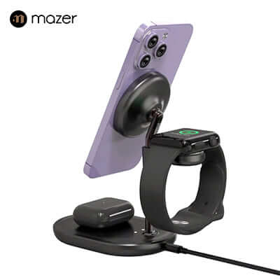 Mazer MagDesk 630 3-in -1 Wireless Charger Executive Corporate Gifts Singapore