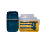 Lunch Box with 3pcs Cutlery