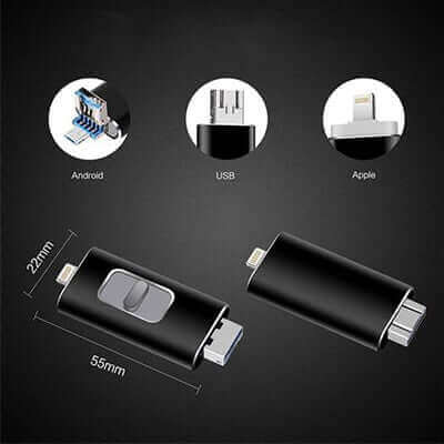 3 in 1 USB Drives Executive Corporate Gifts Singapore