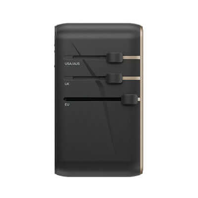 Momax 1-World Universal 4-Port Travel GaN Charger 120W + USB-C Cable Executive Corporate Gifts Singapore