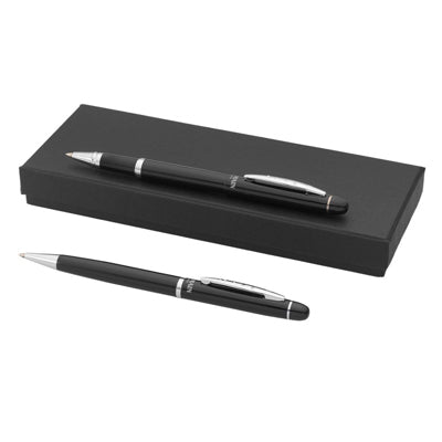 Balmain Metal Ballpoint and Rollerball Pen Set | AbrandZ Corporate Gifts