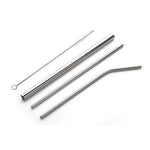 4 Pieces Stainless Steel Straw Set | AbrandZ Corporate Gifts
