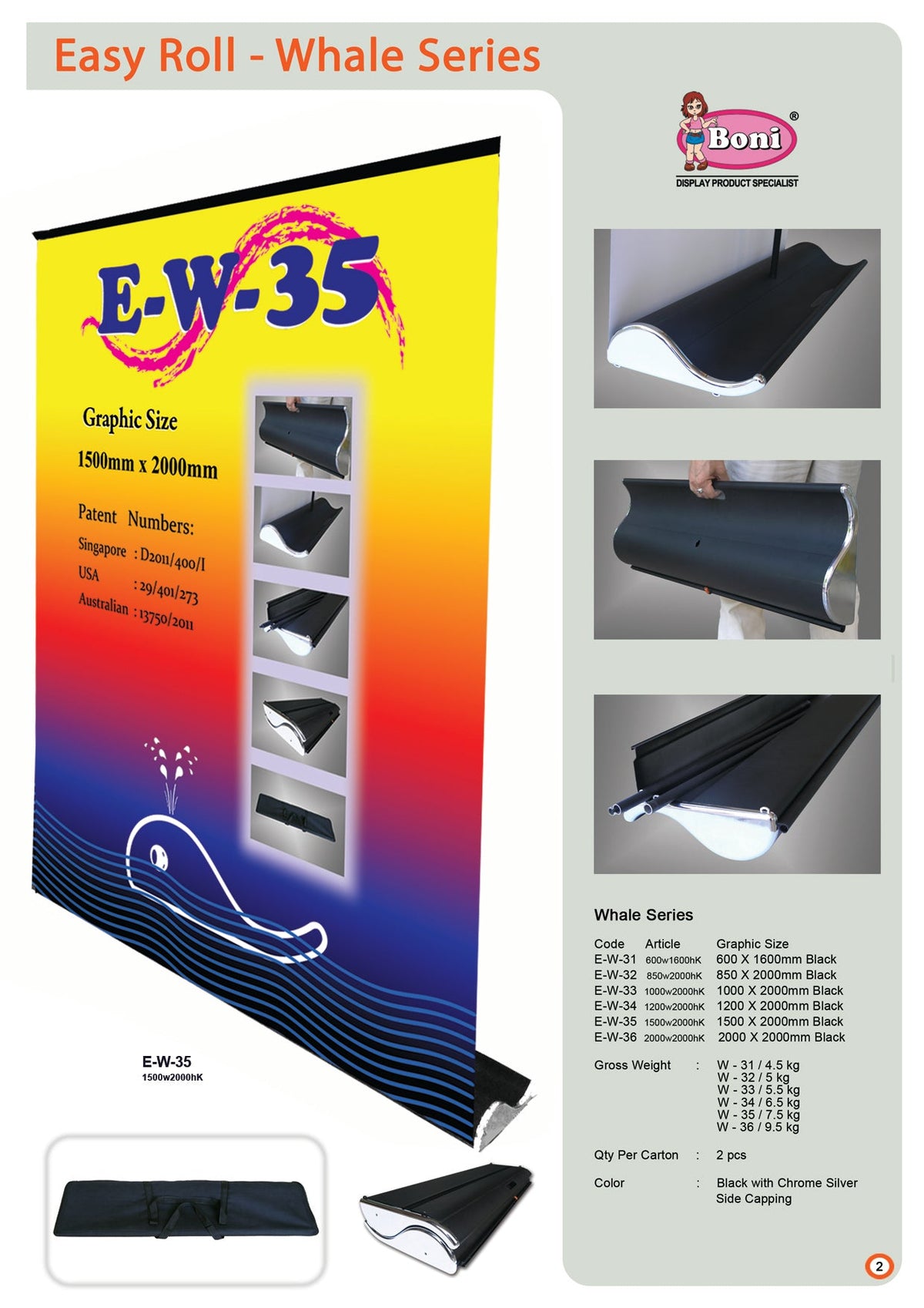 Premium Roll Up Banner Executive Corporate Gifts Singapore