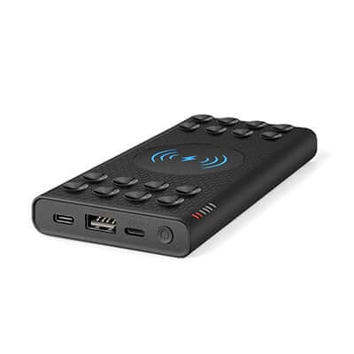 8000mAh Wireless Power Bank with Phone Stand Executive Corporate Gifts Singapore