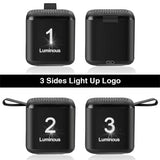 Mini Bluetooth Speaker with LED logo