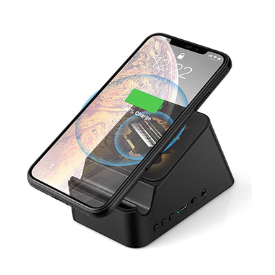 Wireless Charging Bluetooth Speaker with Phone Stand Executive Corporate Gifts Singapore