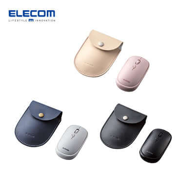 ELECOM Bluetooth LED Mouse with Pouch Executive Corporate Gifts Singapore