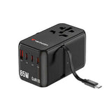 Verbatim Charge ‘n’ Travel Adapter 5 Port 85W Retractable Cable (CNT-02) Corporate Gift Singapore