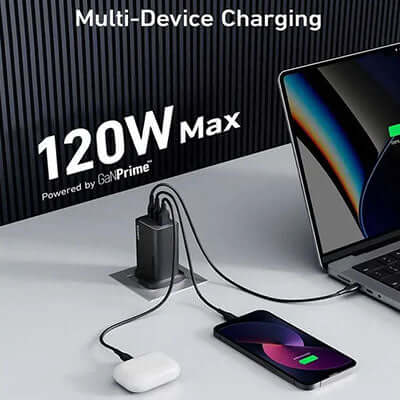 Anker Charger 737 Powerport 120W USB C Gan Charger Executive Gifts Singapore