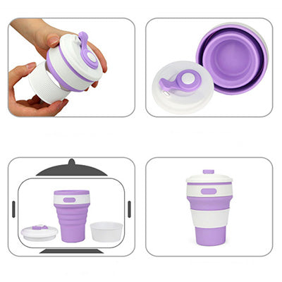 Foldable Telescopic Silicone Cup Executive Corporate Gifts Singapore