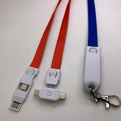 Lanyard 4 in 1 Charging Cable Executive Corporate Gifts Singapore