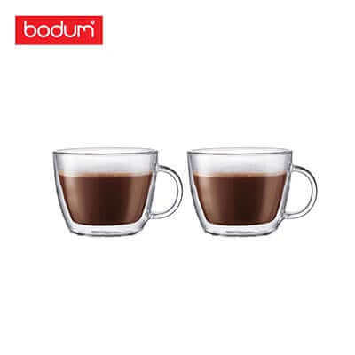 Bodum Bistro 2 Pcs Cafe Latte Cup Double Wall 0.45L Executive Corporate Gifts Singapore