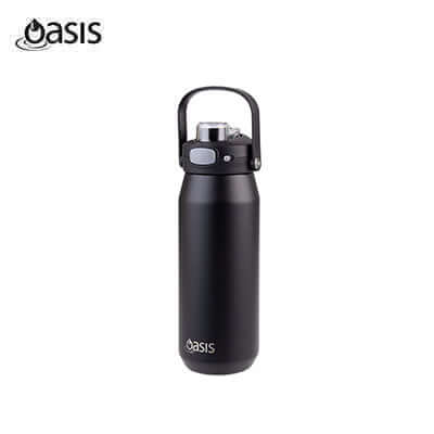 Oasis Ceramic Stainless Steel Triple Wall Capri Quick Release Drink Bottle 750ML Executive Corporate Gifts Singapore