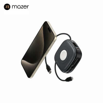 Mazer MagLink18i 10,000mAh Magnetic Wireless + Apple Watch Charging Power Bank Executive Corporate Gifts Singapore