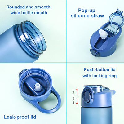 BPA Free Tritan Water Bottle with Straw 550ml Executive Corporate Gifts Singapore
