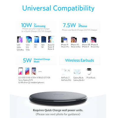 Anker 313 Wireless Charger (Pad) Executive Gifts Singapore