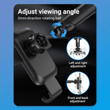 Vention Car Phone Mount with Triangular Point Fixation adjustable viewing angle features omni-direction rotating ball.