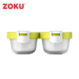 Zoku 4 Piece Neat Stack Food Container