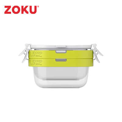 Zoku 4 Piece Neat Stack Food Container