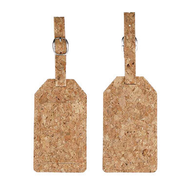 Eco-friendly Cork Fabric Luggage Tag Executive Corporate Gifts Singapore