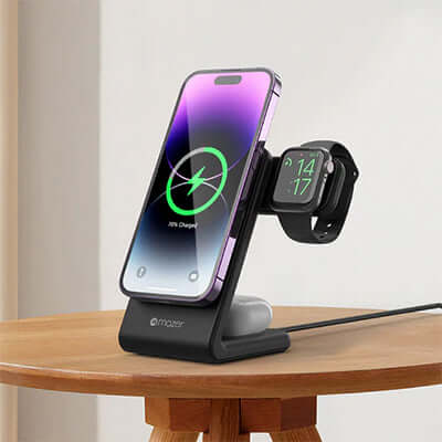 Mazer MagStand One 3-in -1 Wireless Charger Executive Corporate Gifts Singapore