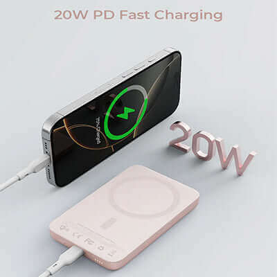 Aukey PB-MS08 Qi2 10000mAh Magnetic Wireless Power Bank Corporate Gifts Singapore
