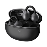 Momax 1-Vibe Clip M.IN.D AI ENC Clip-On Earbuds in charging case, ideal for corporate gift.