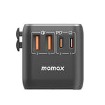 Momax 1-World Universal 4-Port Travel GaN Charger 100W