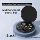 Multicable 5 in 1 3A Fast Charge with Phone Stand