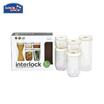 Lock & Lock Interlock Food Container 5pcs Set | AbrandZ Corporate Gifts