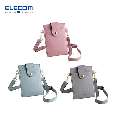 ELECOM P-MAP02 Smartphone Shoulder Pouch with Button Executive Corporate Gifts Singapore